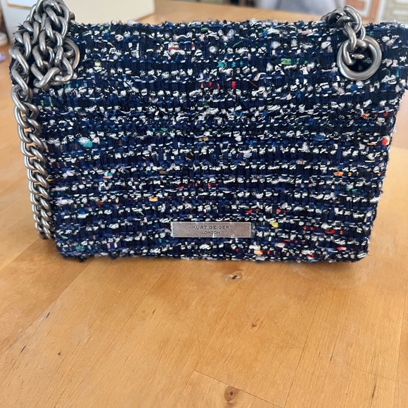 Kurt Geiger Mini Kensington Tweed Purse - Picture 6 of 12